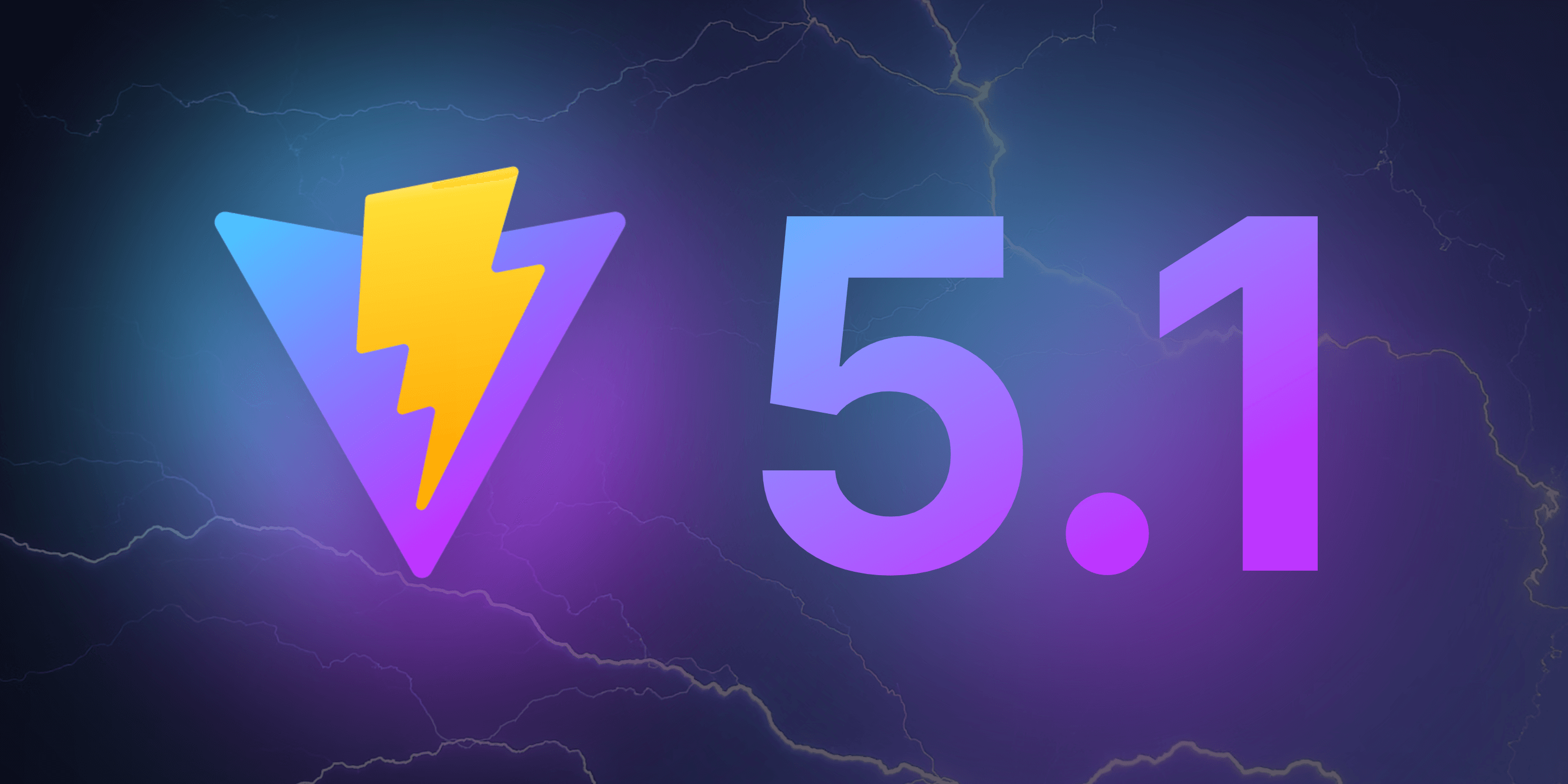 Titelbild zur Ankündigung von Vite 5.1